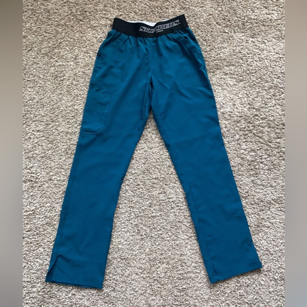 Sketchers Bahama Blue Vitality 3 Pocket Logo Waist Pants
